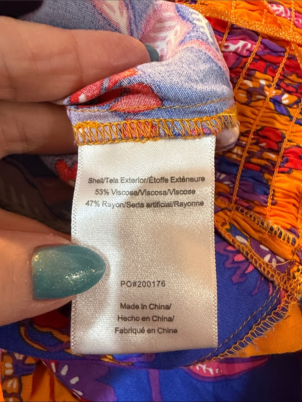 NWT Modcloth For the Love of Fedtival Season Bold Floral Jumpsuit. Sz 14. - Picture 14 of 15